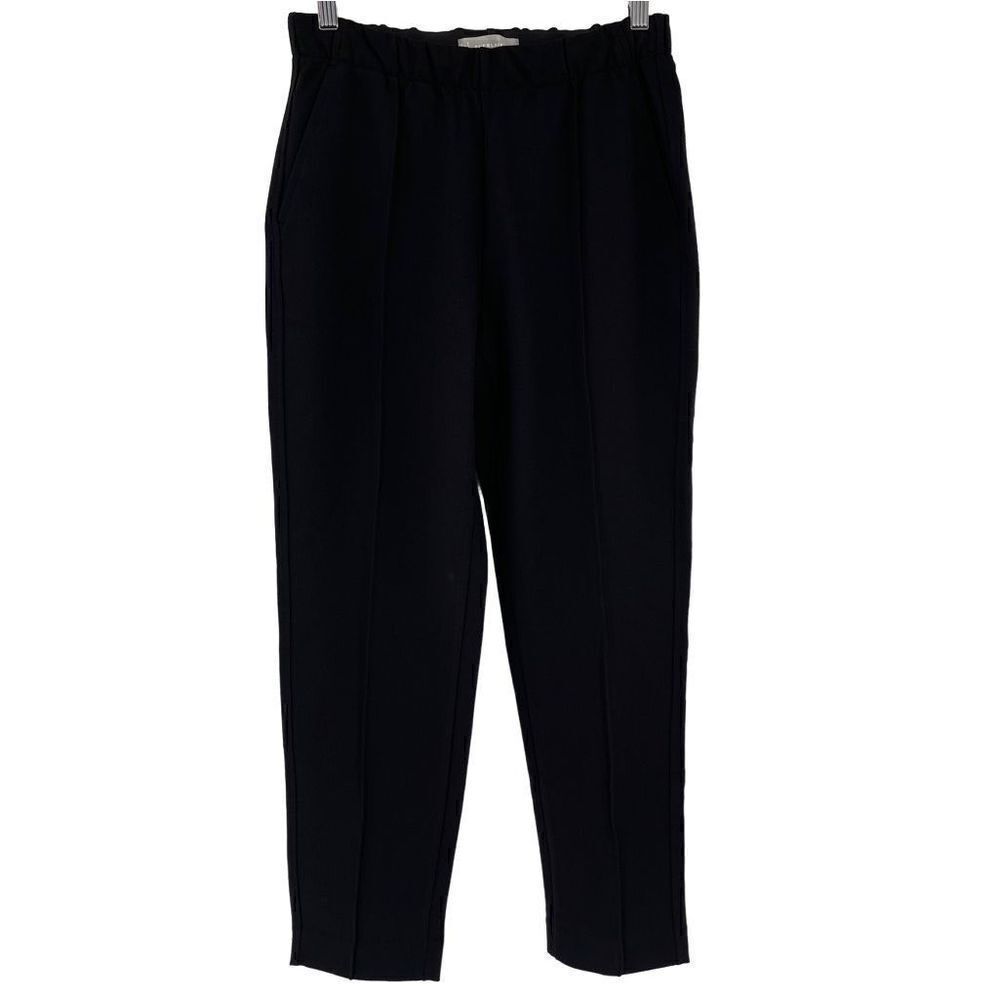 NWOT Everlane‎ The Dream Pant Black Tapered Leg Soft Ponte Knit Women Small - Picture 5 of 12